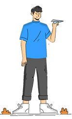 Background shape left